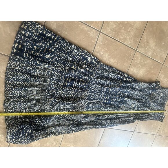 Papillon M Maxi Printed Tiered Dress V Neck - Picture 4 of 5